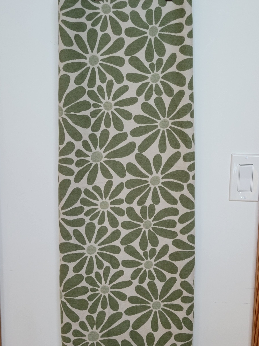 Bloom Wrap-Green Floral Pattern Scarf/Wrap - Picture 3 of 6